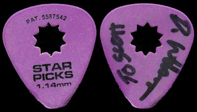 Dave Watson guitar pick