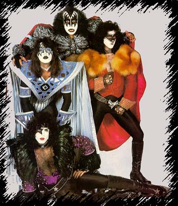 kiss band without makeup. Kiss 1981 promo